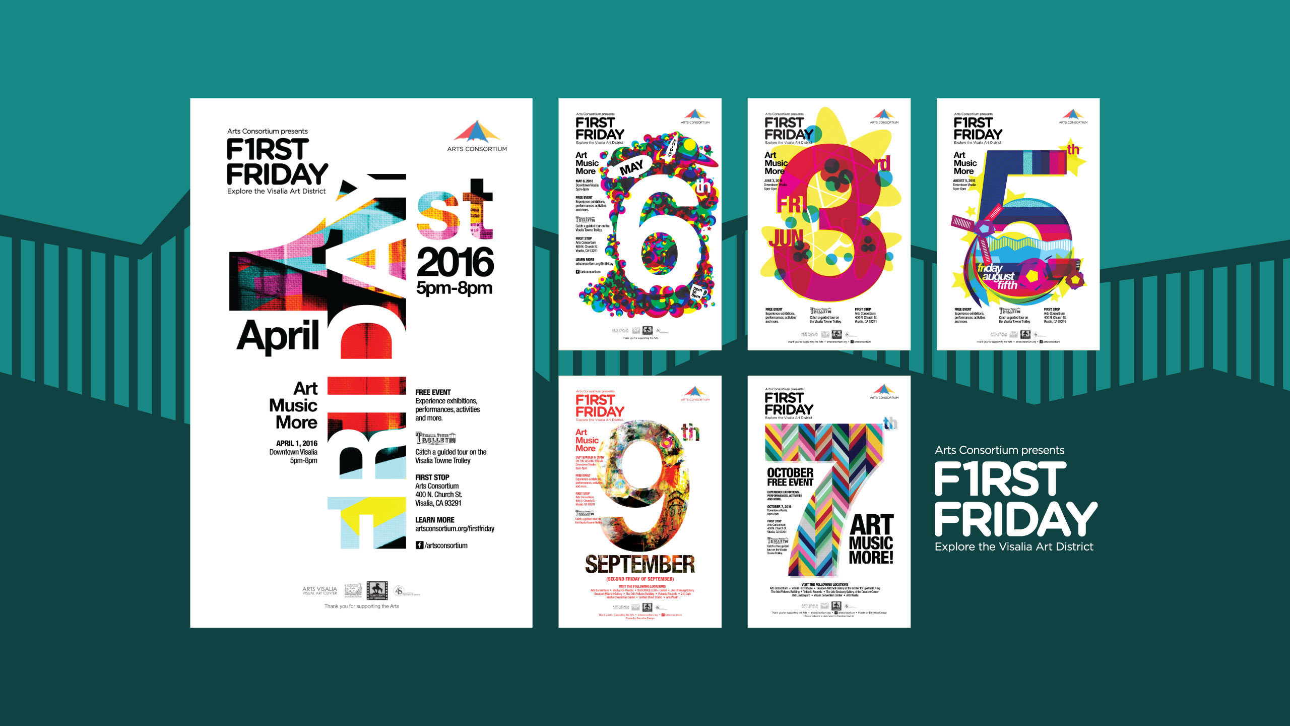 First Friday Poster Series